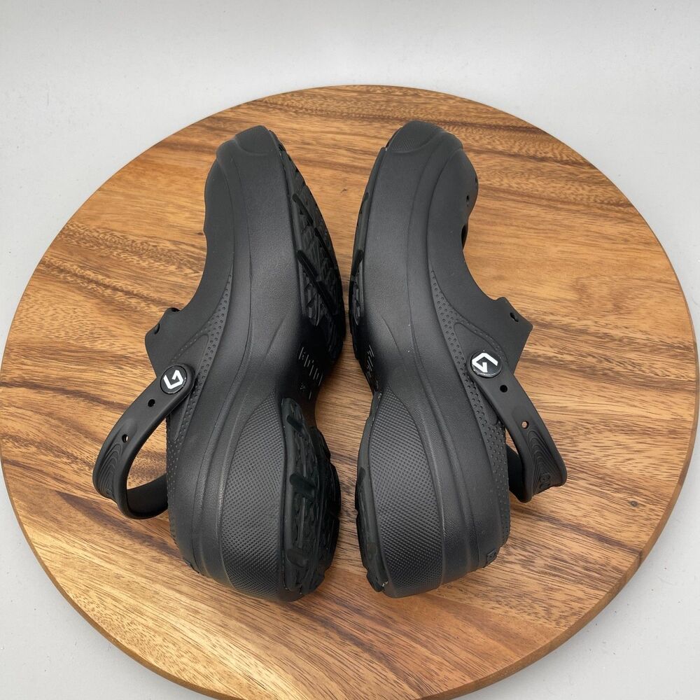 GOTO Mary Jane Sandals Womens Size 8 / 39 Black Casual Comfort Clogs - Picture 6 of 9